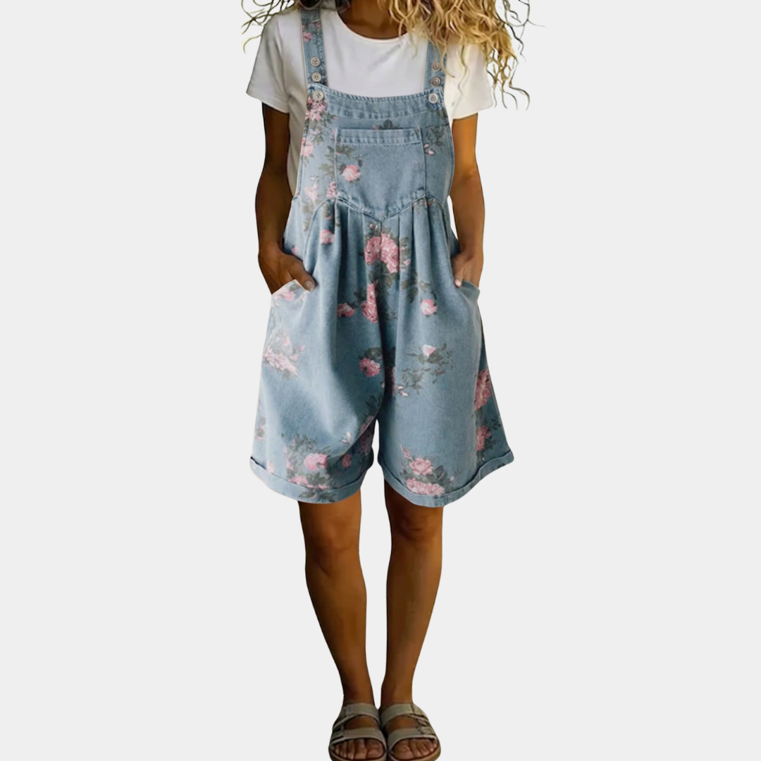 ROSWELL | Denim Short Dungarees