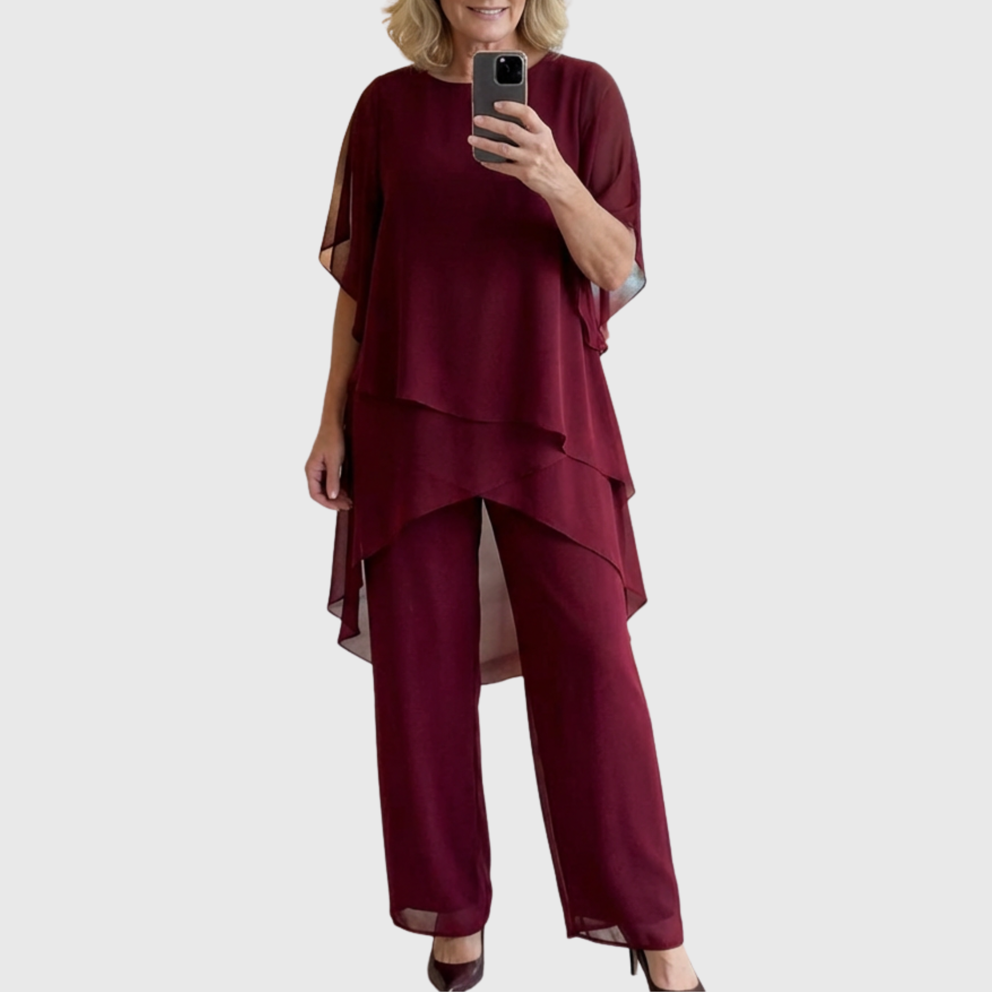 ELARA | Fluid Palazzo Set for Elegant Comfort and Style