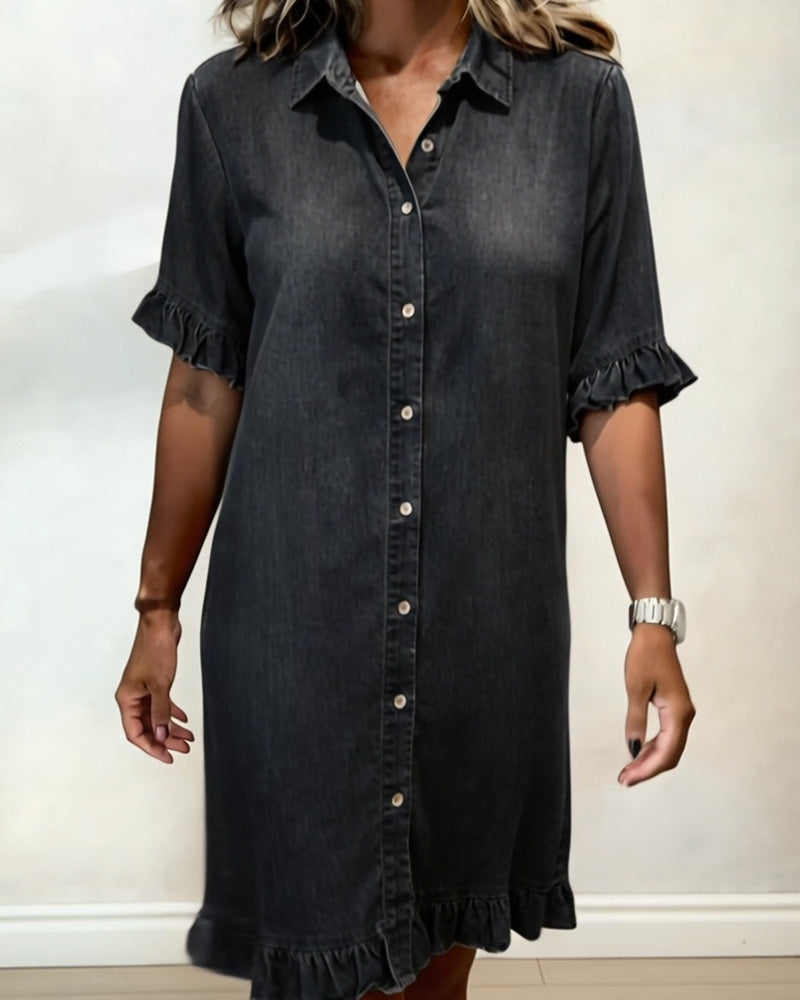 AUSTIN | Denim Shirt Dress
