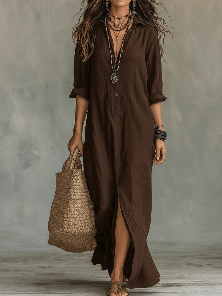 WILLOW | Effortless Maxi Dress Flattering Silhouette Versatile Daily Wear