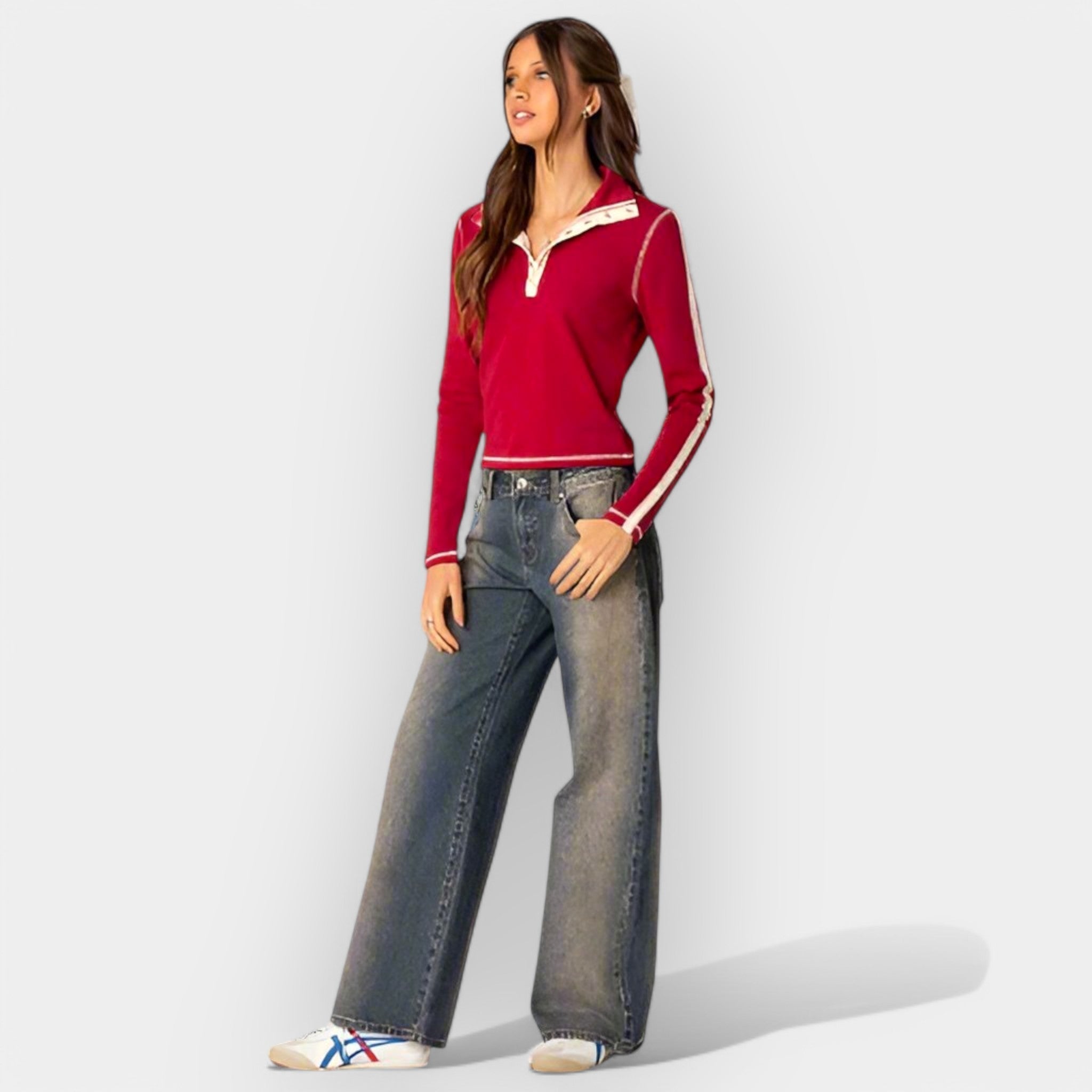 Norma™ | Low-Waist Denim