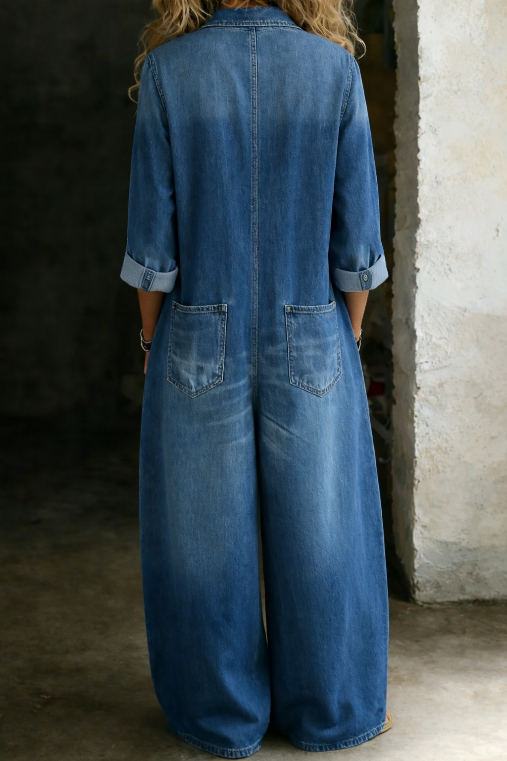 ODESSA | Denim Jumpsuit