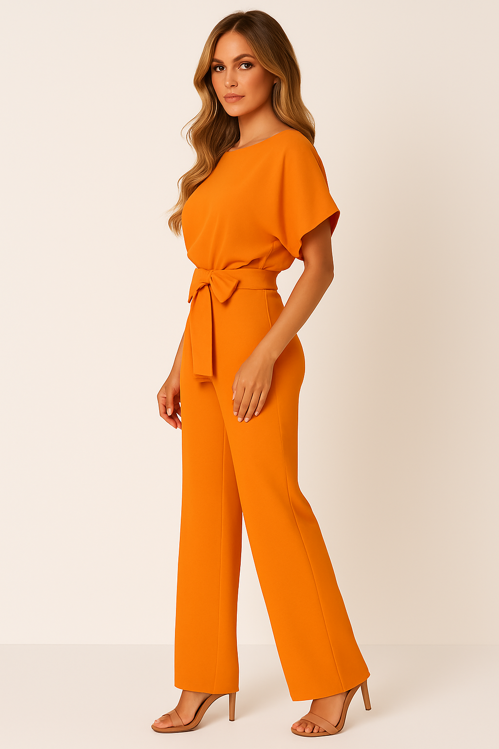 Belted Outfit Ensemble