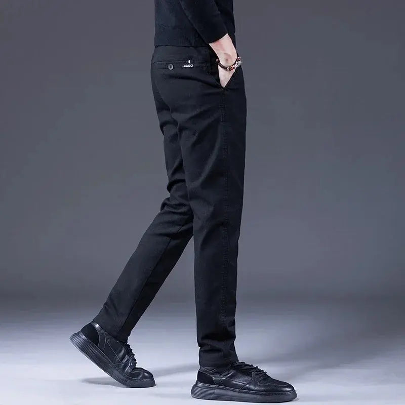 Basic Stretch Denim Pants