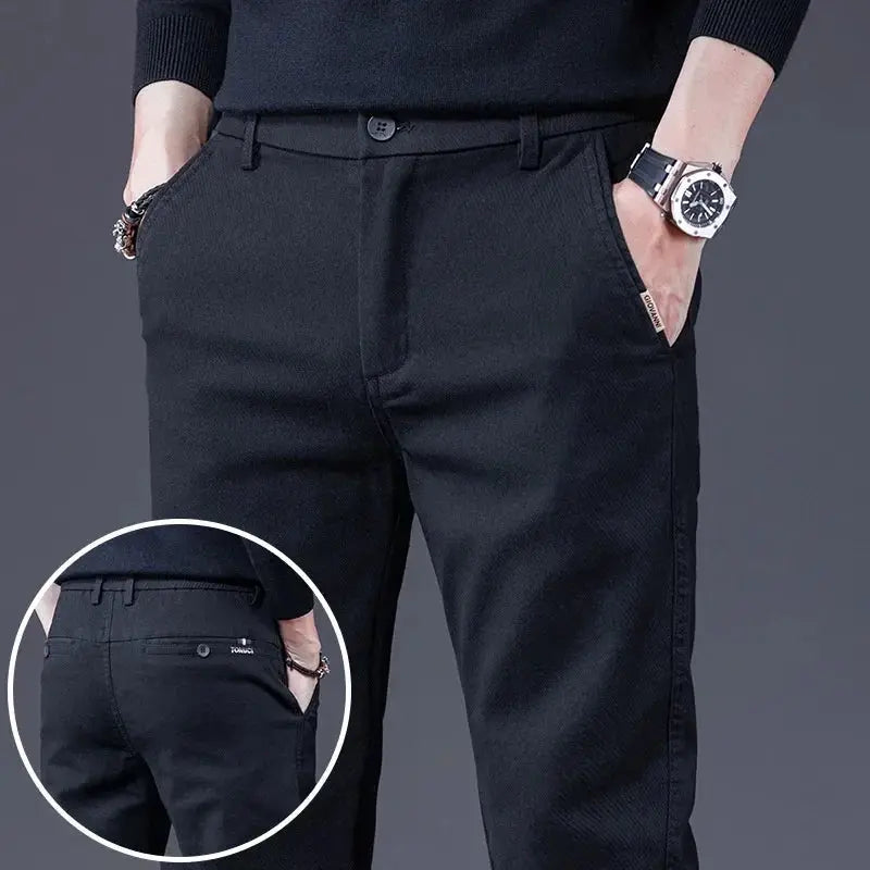 Basic Stretch Denim Pants