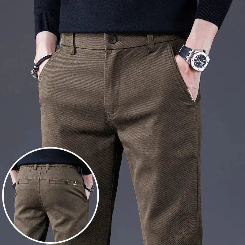 Basic Stretch Denim Pants