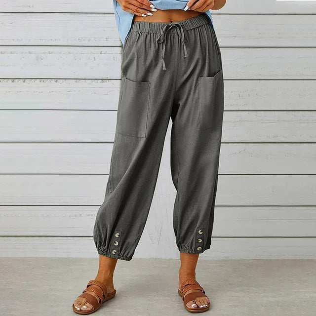 LENA™ - ELEGANT BREATABLE HIGHWAISTED PANTS