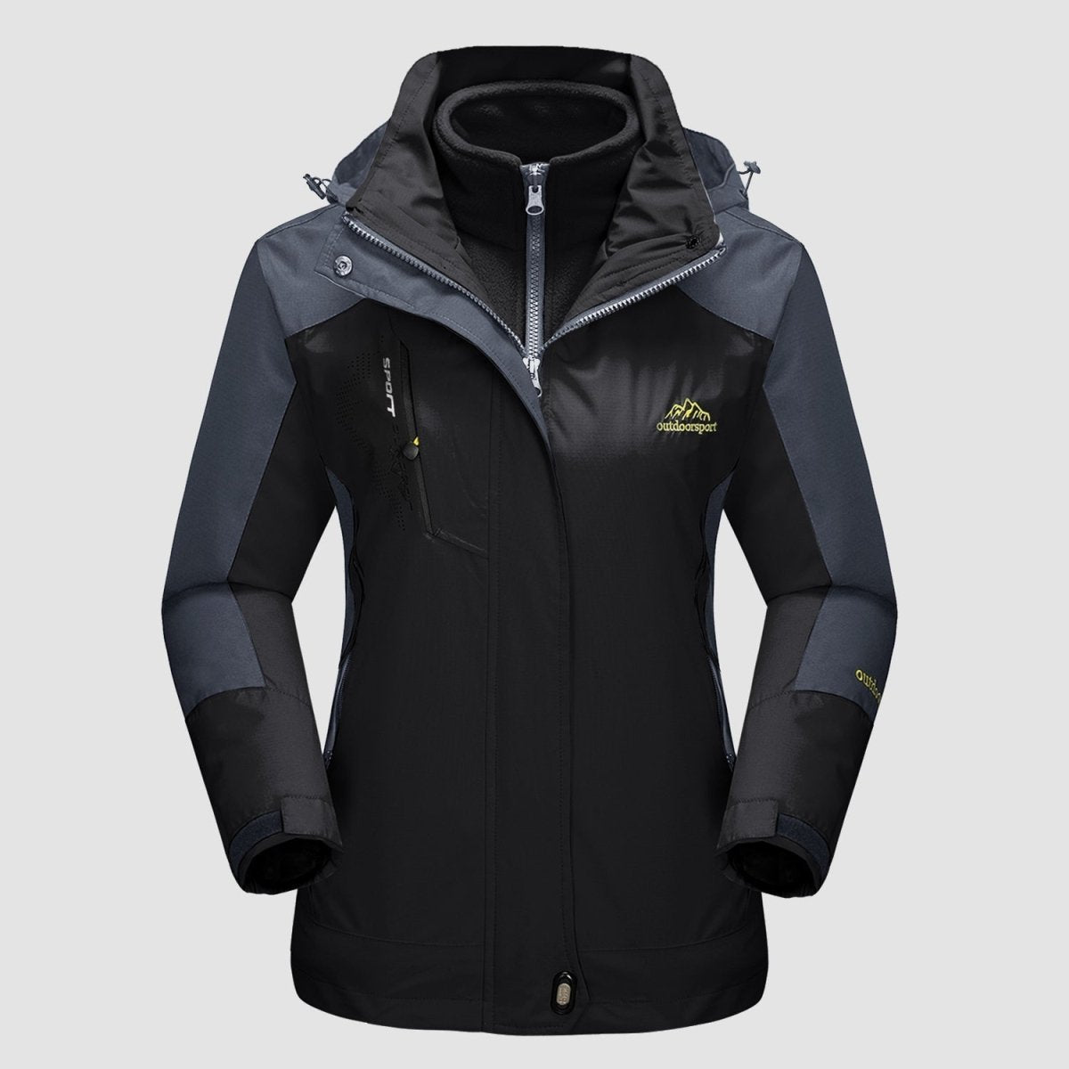 ANNE | Versatile 3-in-1 Waterproof Fleece-Lined Jacket