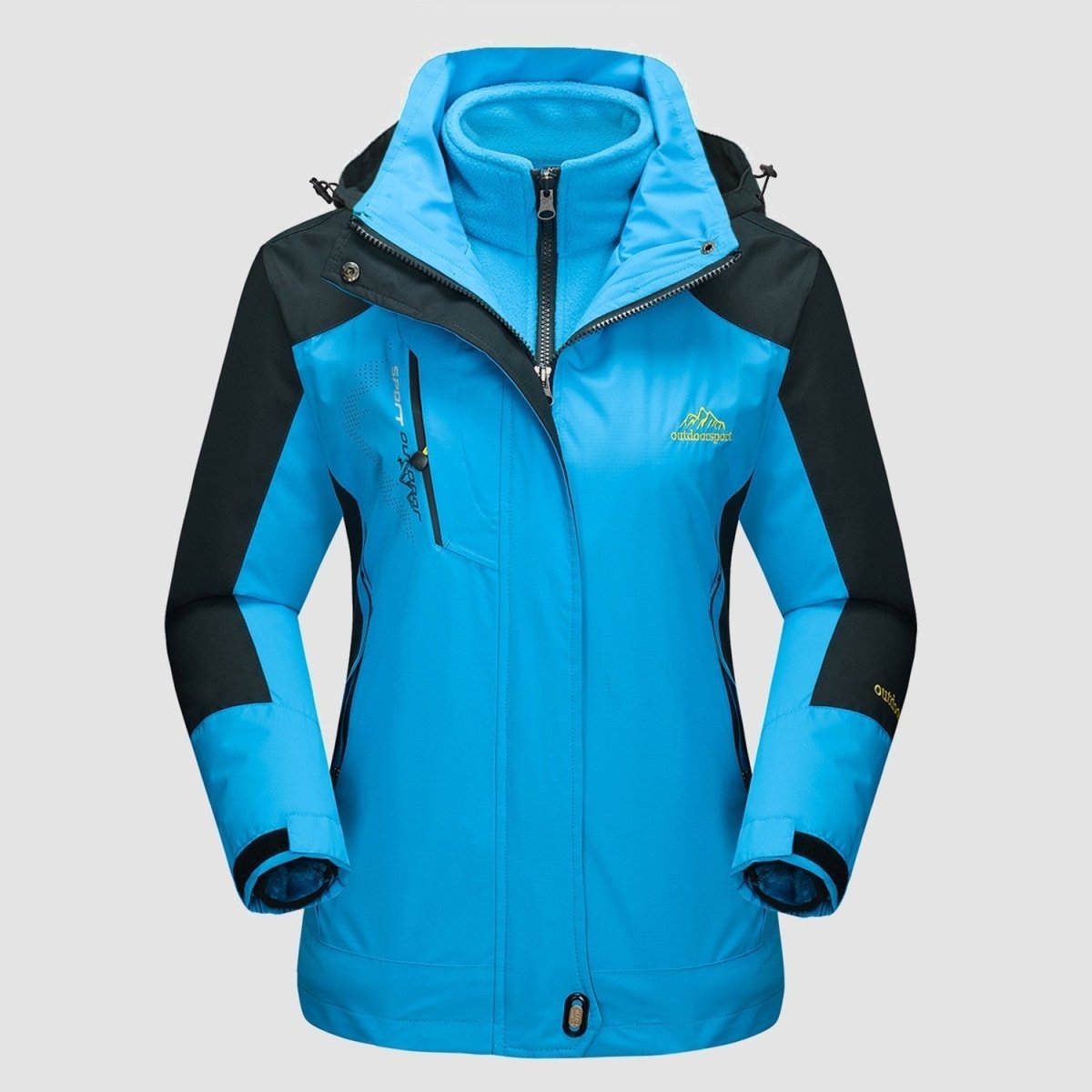 ANNE | Versatile 3-in-1 Waterproof Fleece-Lined Jacket