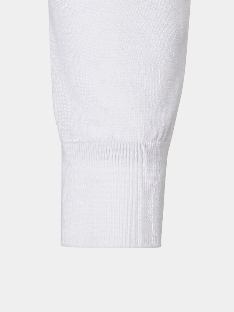 Ivory Elite Long Sleeve Polo – Rowan