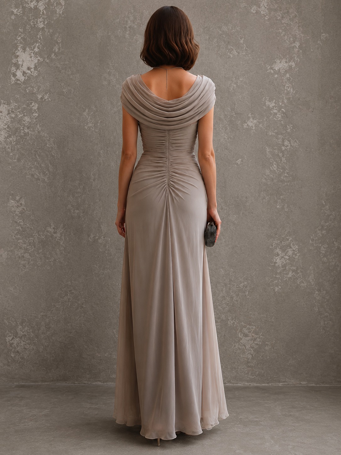 Jenna | Draped Maxi Dress