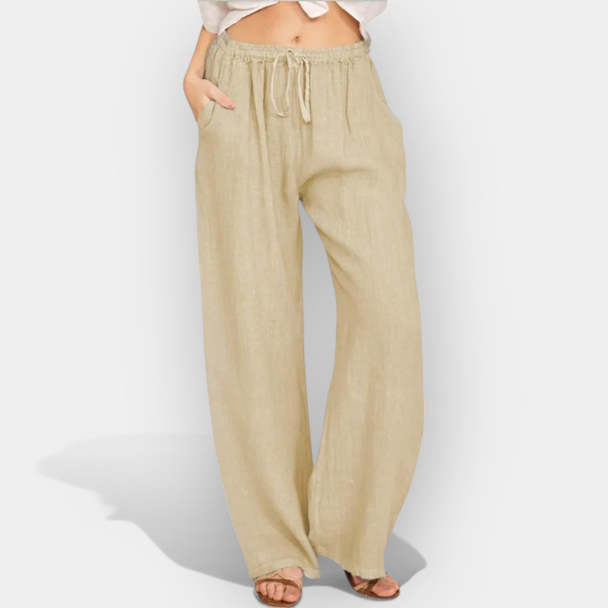 Marlene™ | Lightweight Linen Trousers