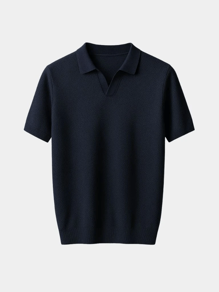 Old Money Cotton Polo - Rowan