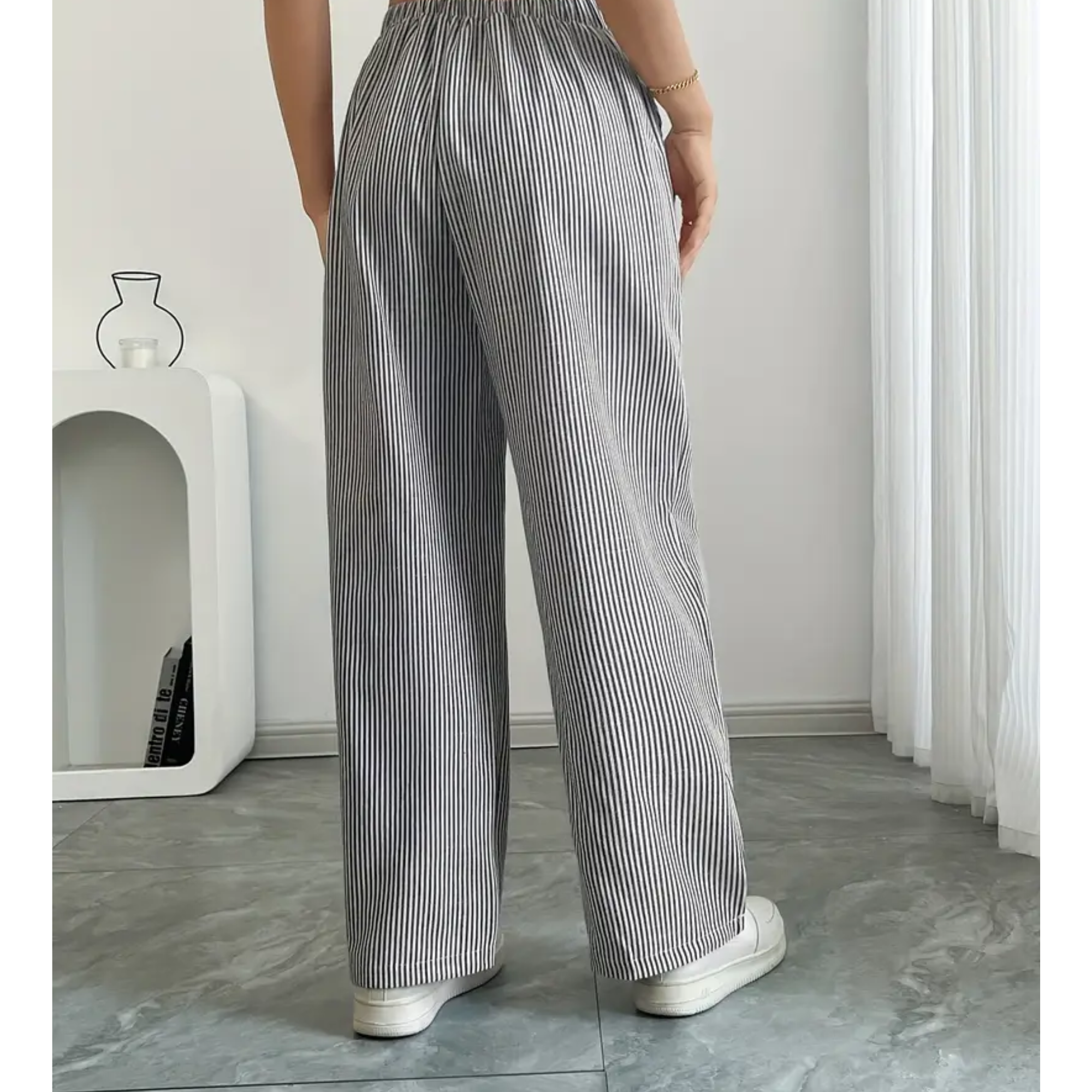AMBER™ - ELEGANT DRAWSTRING WIDE-LEG PANTS