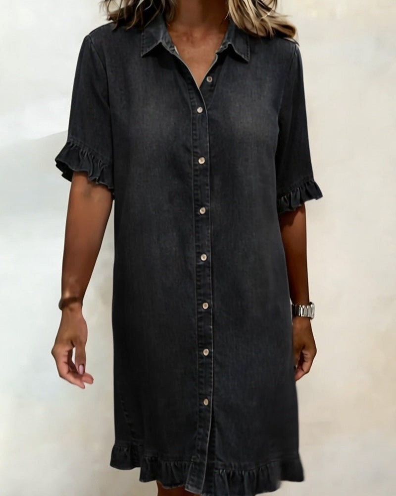 AUSTIN | Denim Shirt Dress