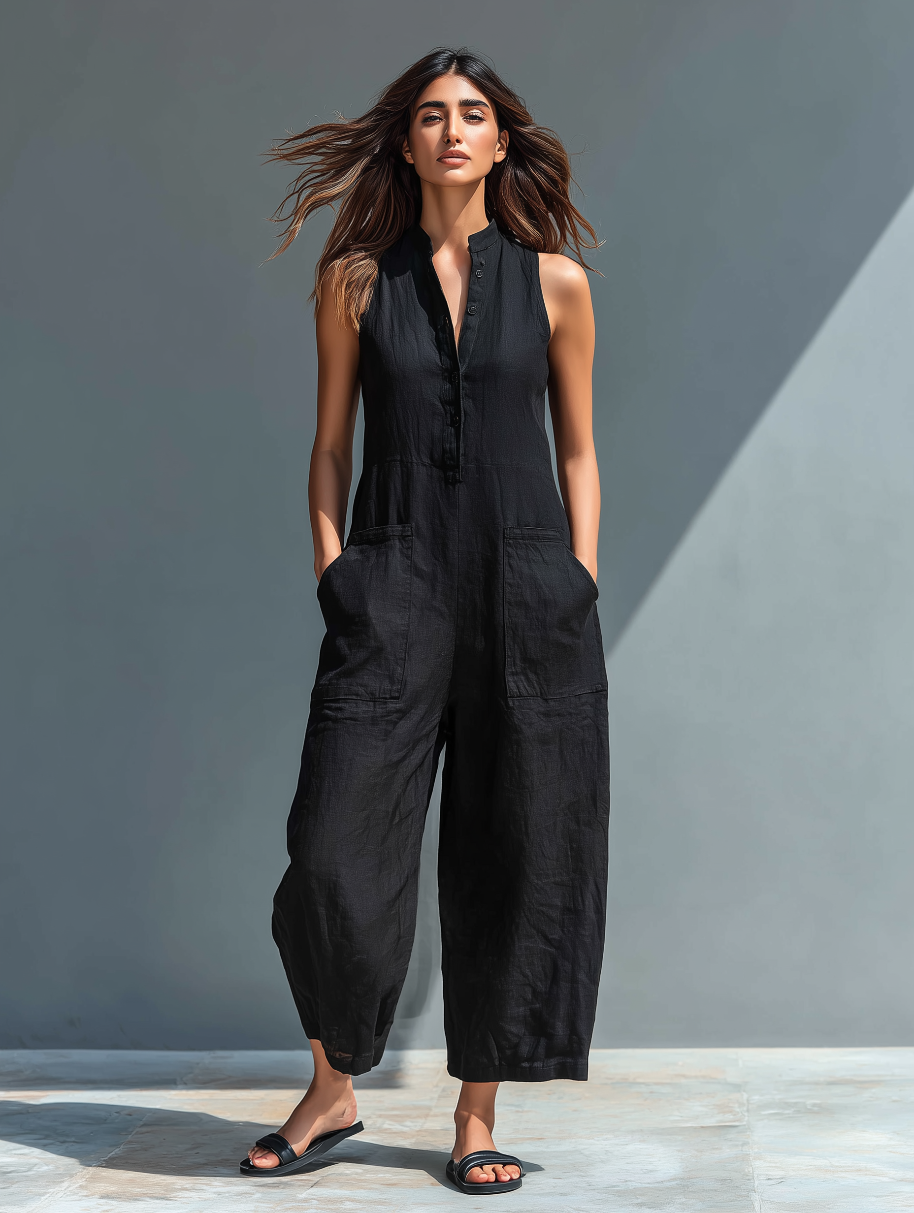 Sleeveless Overall