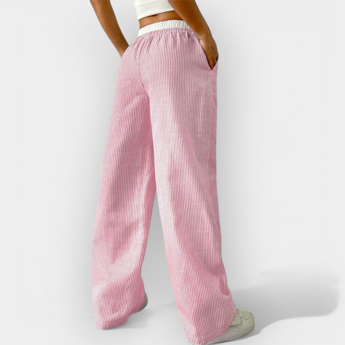 Barbara™ | Broad Stripe Trousers