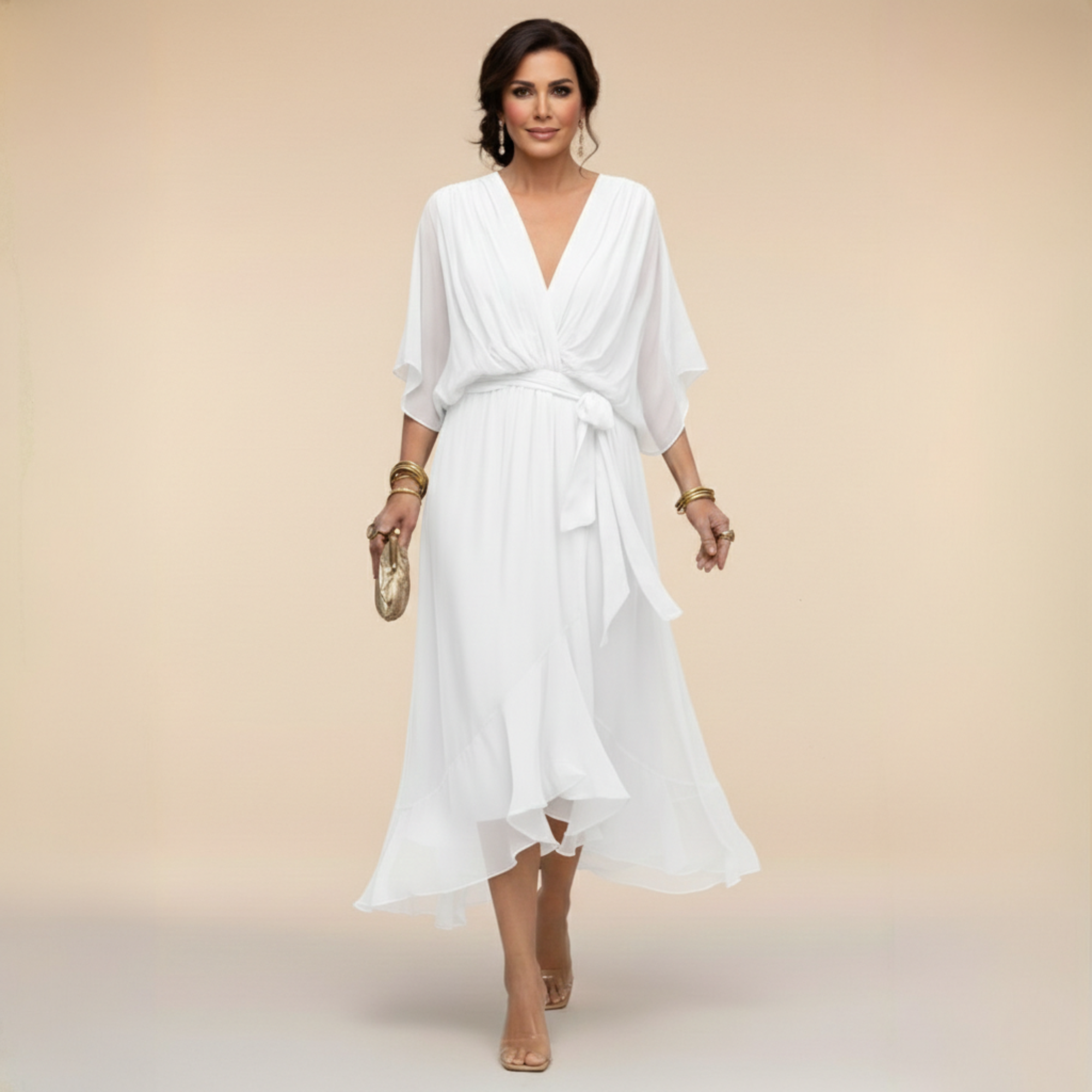 Mona | V-Neck Dress