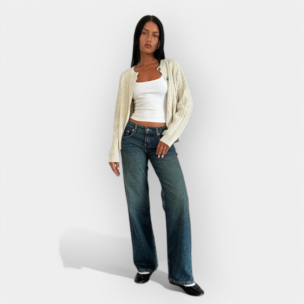 Norma™ | Low-Waist Denim