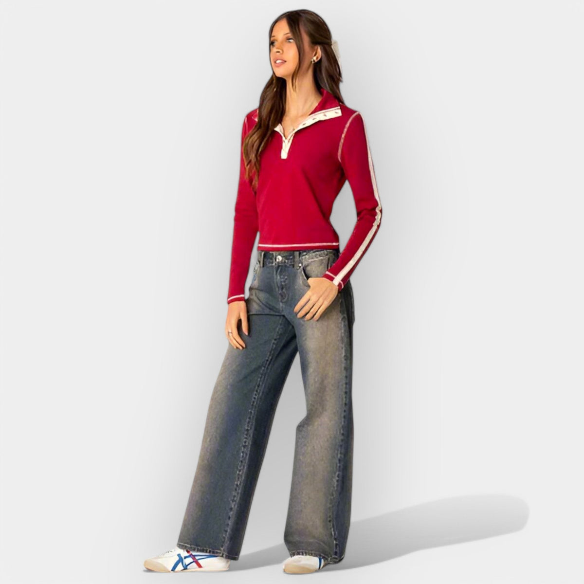 Norma™ | Low-Waist Denim
