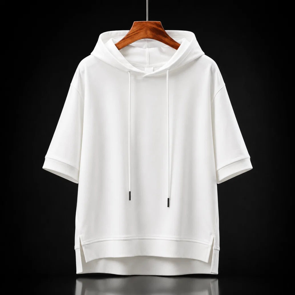 Willow Cotton Half Sleeve Hoodie