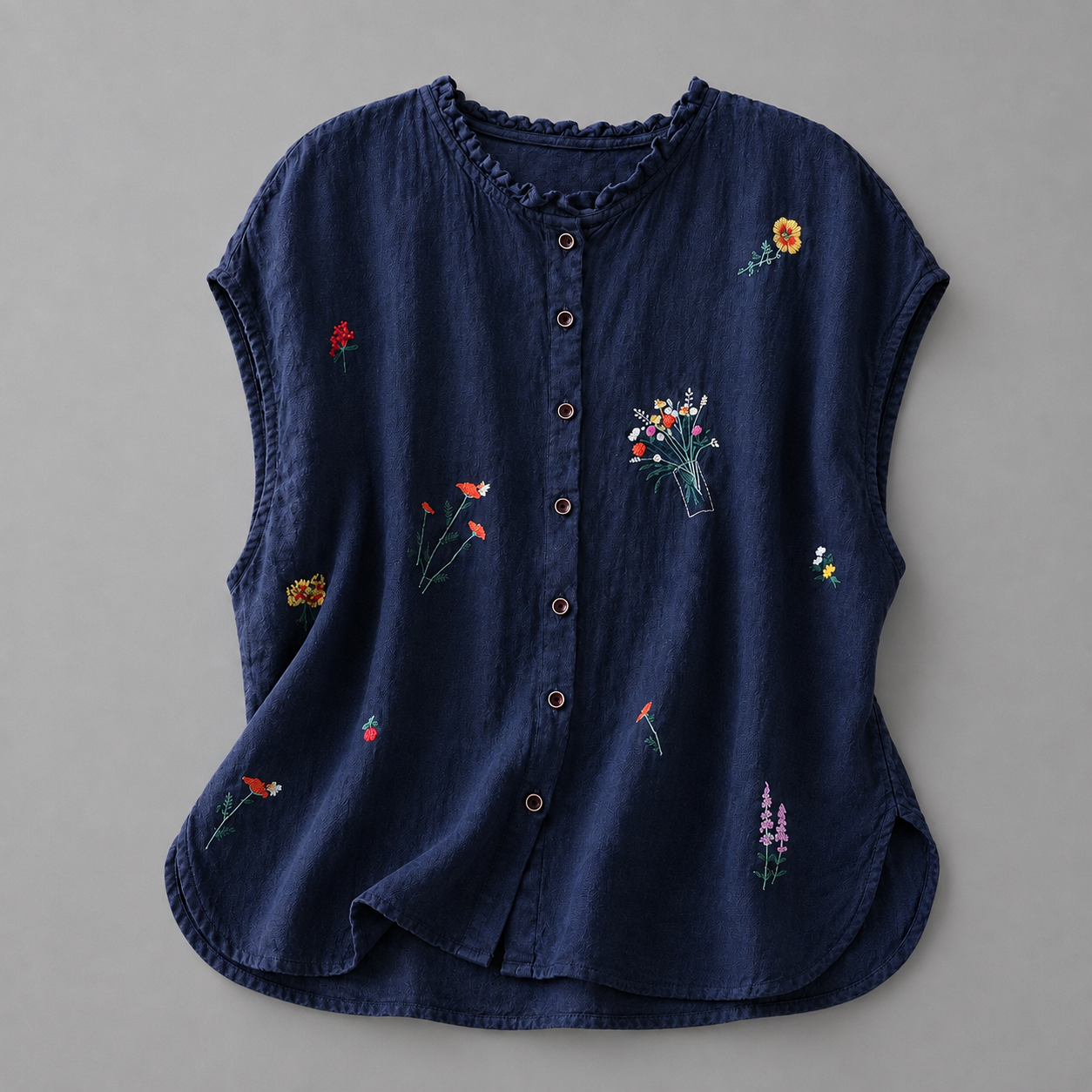 Jasmine Cotton Linen Blouse