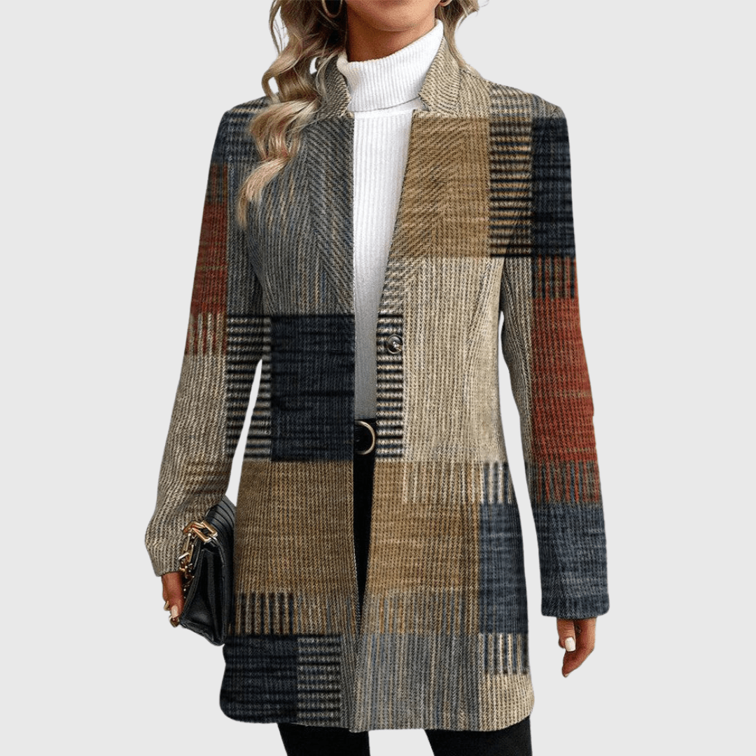 Jill | Elegant Patterned Blazer