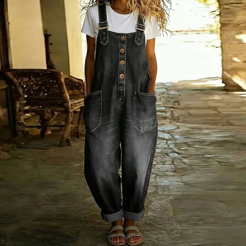 LUBBOCK | Denim Dungarees