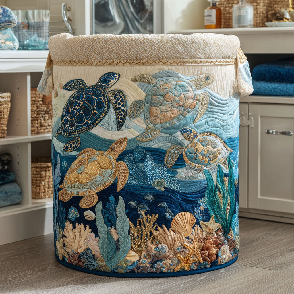 Shell Shine Laundry Basket - 2