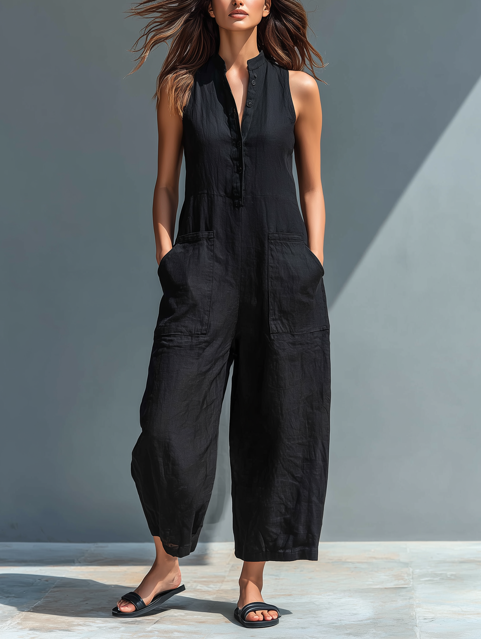 Sleeveless Overall