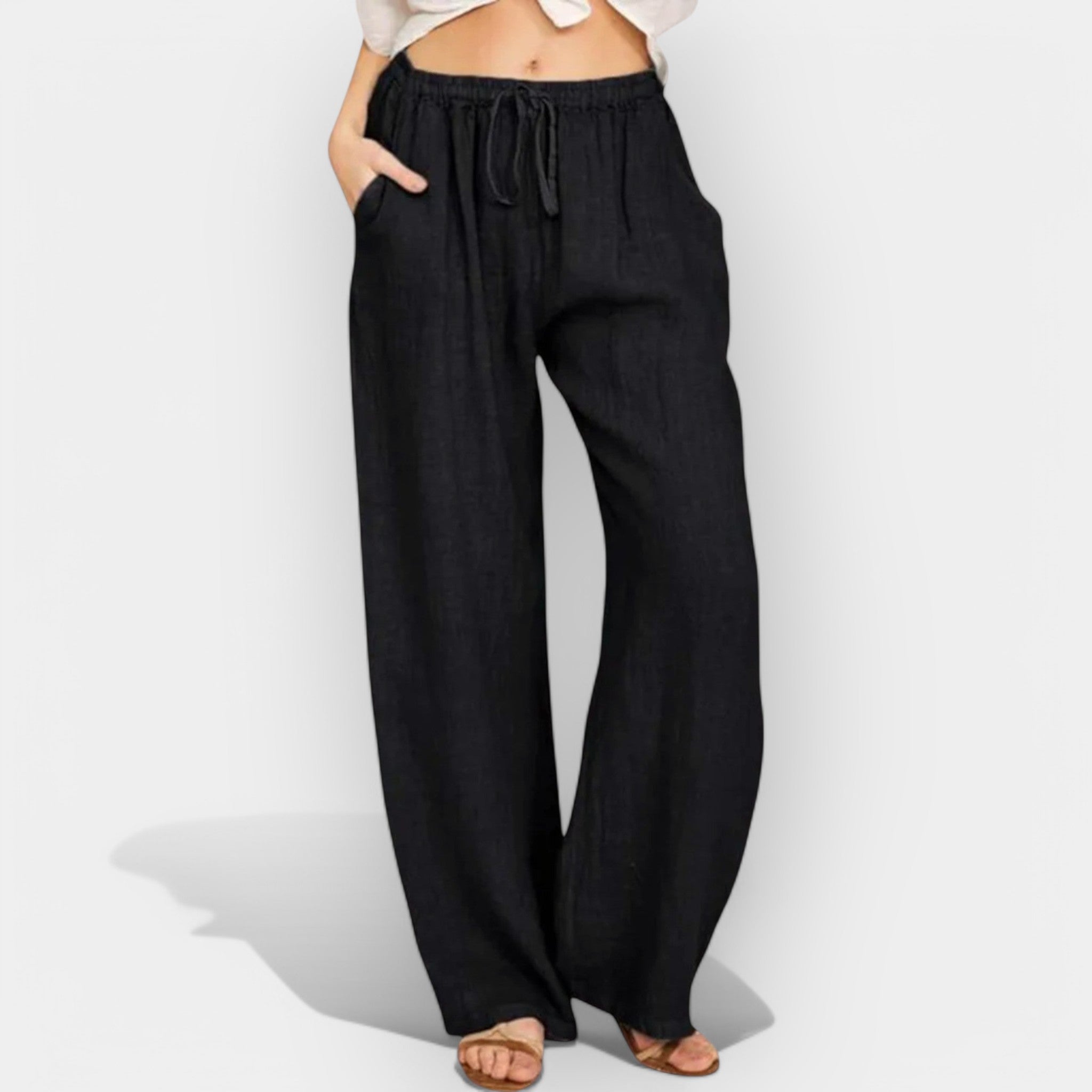Marlene™ | Lightweight Linen Trousers