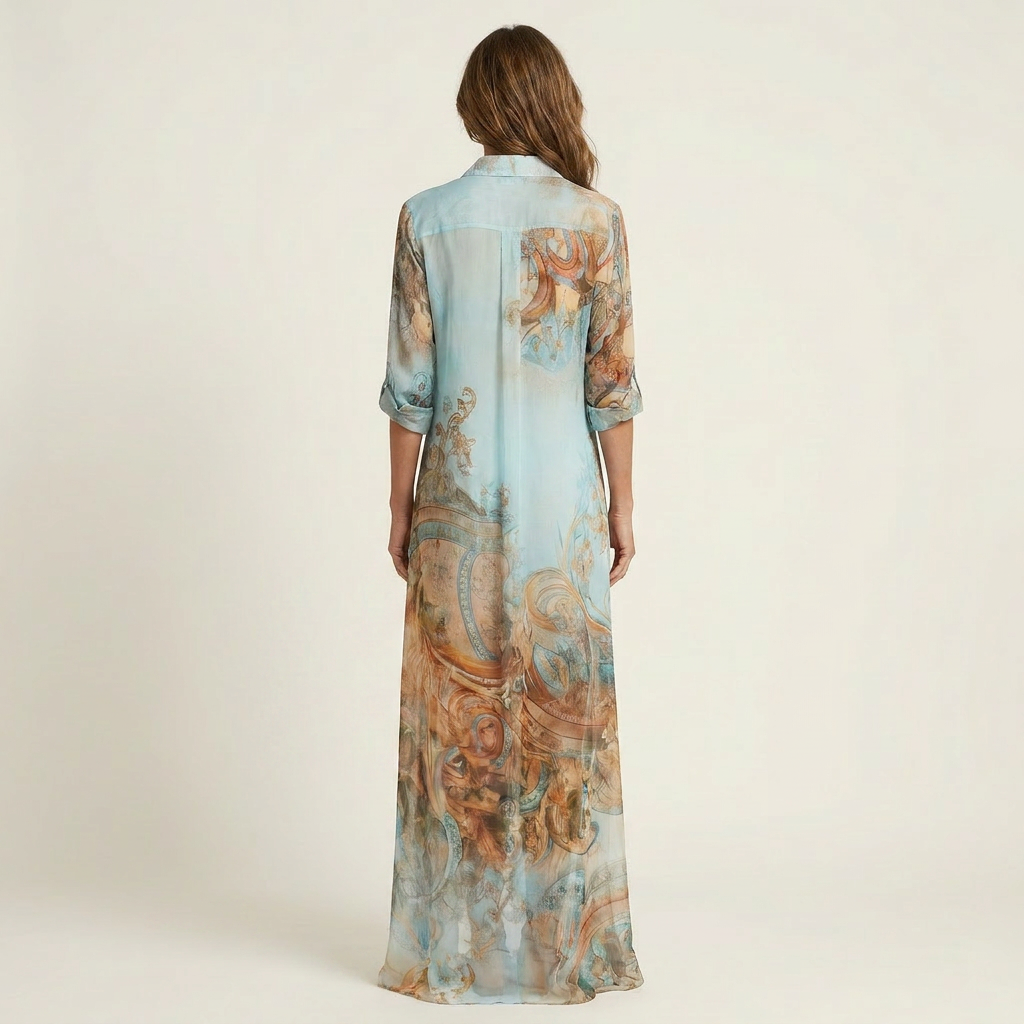 Lanie | Maxi Shirt Dress