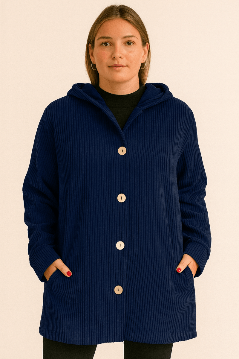 INDIE | Hooded Corduroy Jacket