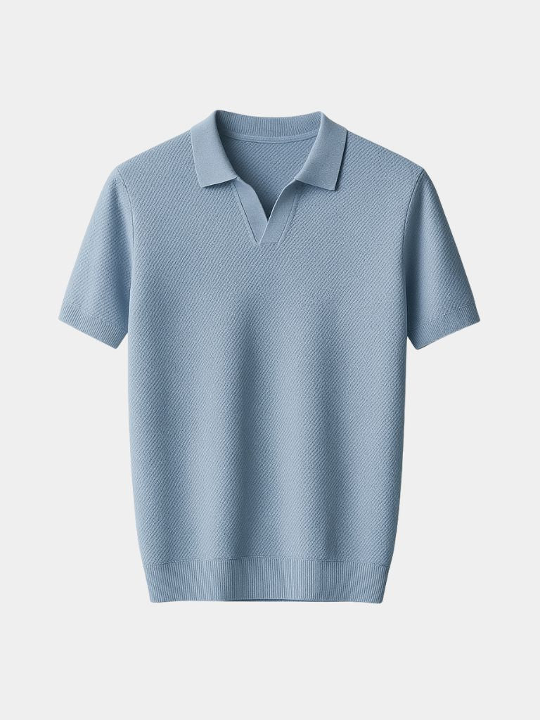 Old Money Cotton Polo - Rowan