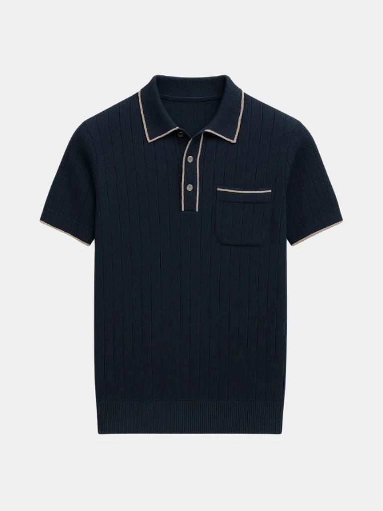 Old Money Knit Polo - Rowan
