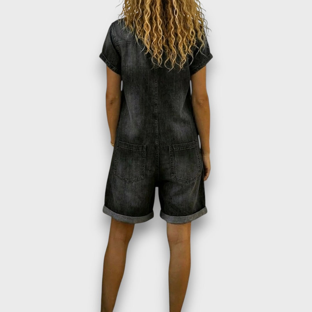 TUCSON | Denim Romper