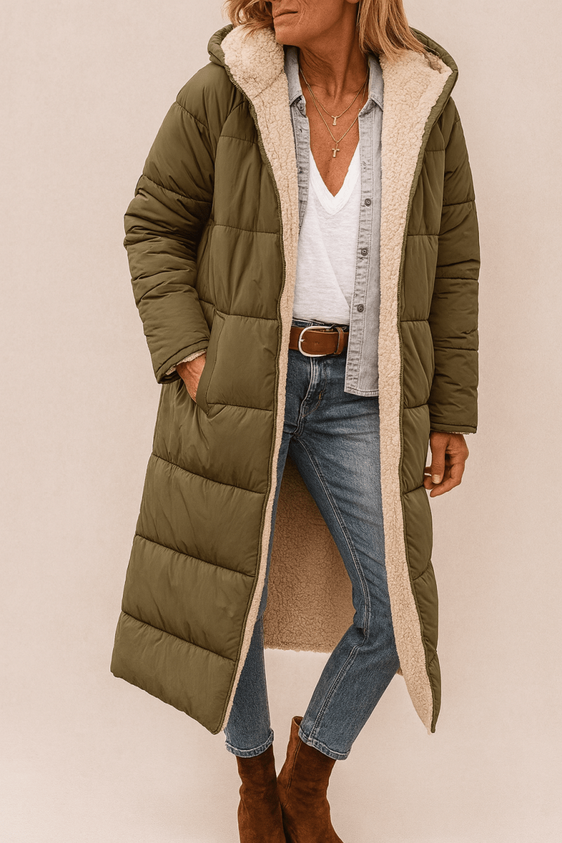 SASHA | LUXURIOUS REVERSIBLE SOFT COAT